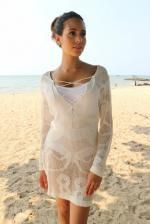 Black deep plunge cross back lace body up song china